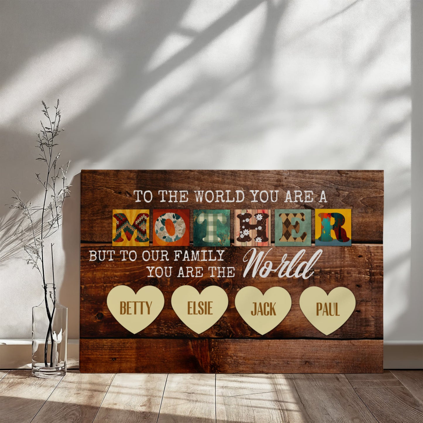 To the world you're a mother