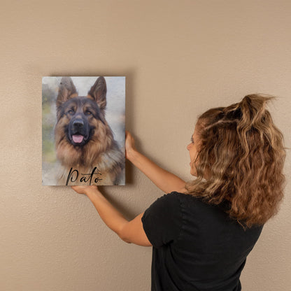Custom Watercolor Pet Portrait From Photo