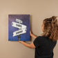 Custom Street sign Star Map Poster, Couple Anniversary Gift