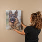 Custom Watercolor Pet Portrait From Photo