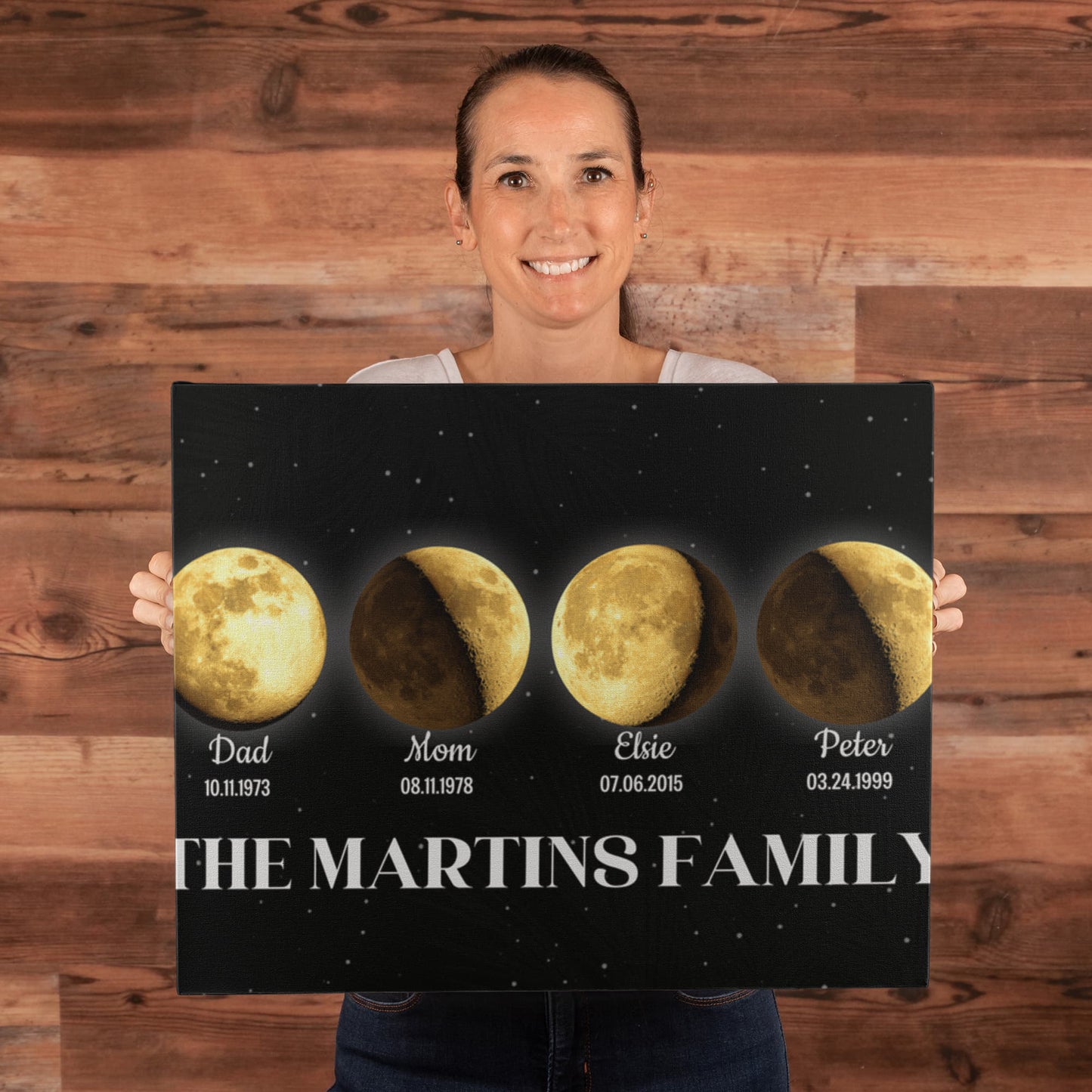 Family Members Birth Dates Moon Phases  2