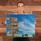 Wooden Family Name Street sign