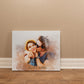 Personalized Watercolor Couples Canvas