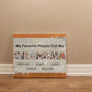 Personalized Mother Day Gifts For Grandma, Custom Photo Collage Canvas, Grandma Sign With Kids Names, Unique Grandkids Gift Ideas