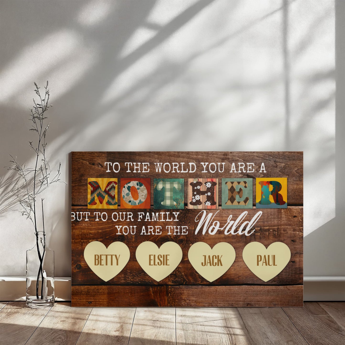 To the world you're a mother