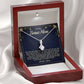 To My Amazing Bonus Mom, Alluring Beauty Necklace, Mother's Day Gift, Christmas Gift, From Bonus Daughter.
