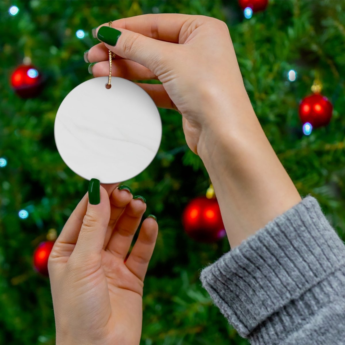 Ceramic Ornament, 4 Shapes - Family Gear Collections