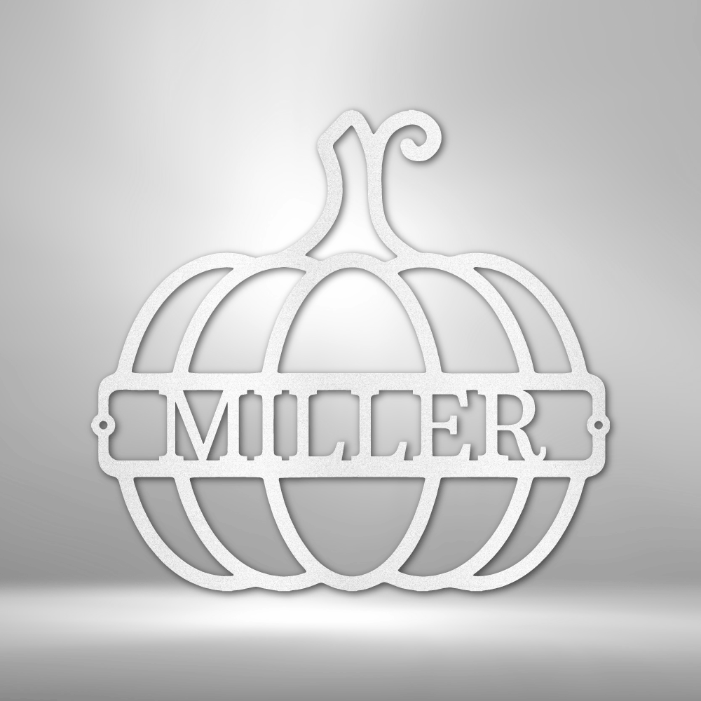 Custom Big Pumpkin Metal Sign, Personalized Big Pumpkin Metal Art, Indoor Outdoor Wall Decor, Housewarming Gift, Metal Art Hanging. - Family Gear Collections