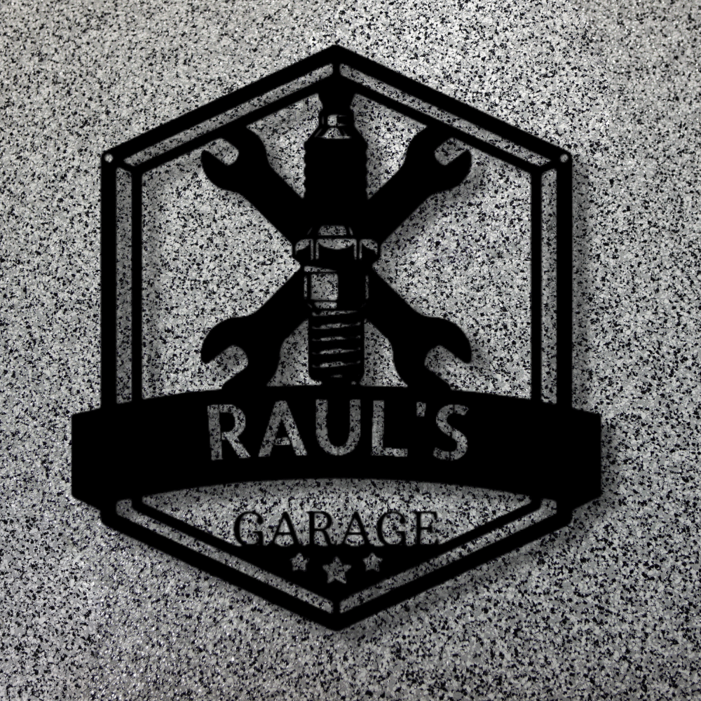 Custom Grease Time Metal Art Sign, Personalized Name Pitstop Metal Art Sign, Birthday Gift For Mechanic Husband, Garage Wall Art Decor, Outdoor Hanging Metal Art Sign. - Family Gear Collections