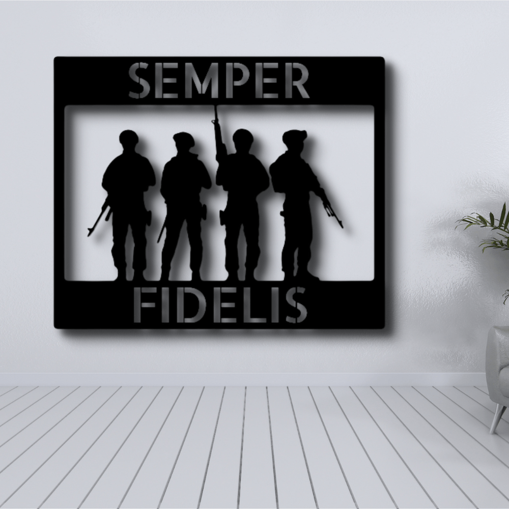 Custom Soldiers Veteran Metal Sign, Personalized Military Metal Wall Art, Meaningful Indoor Wall Hangings, Custom Fallen Soldier Memorial Sign, Veterans Day Gift. - Family Gear Collections