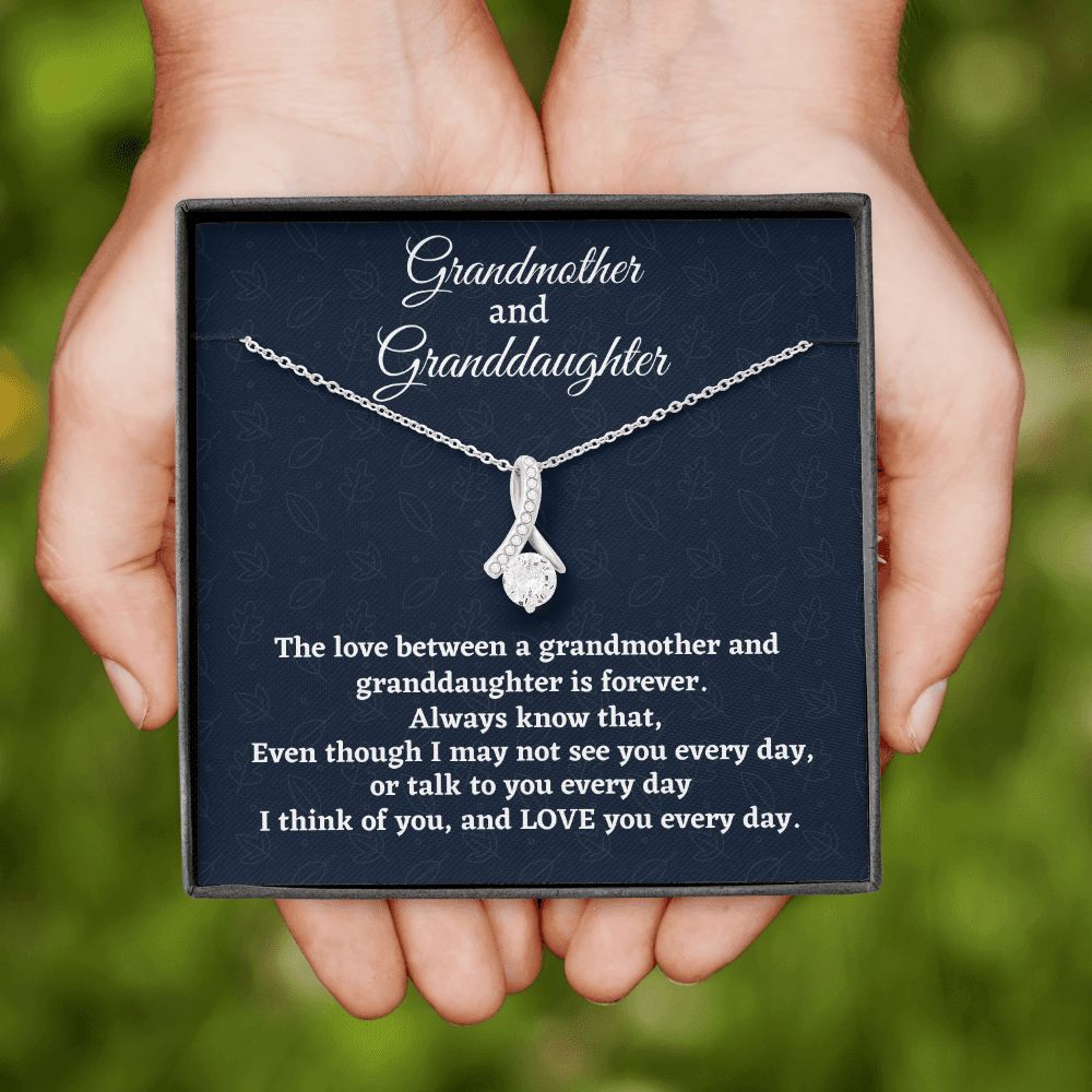 Grandmother and Granddaughter, Alluring Beauty Necklace, Birthday Gift For Her, Happy Birthday, Graduation Gift, From Loving Nana. - Family Gear Collections