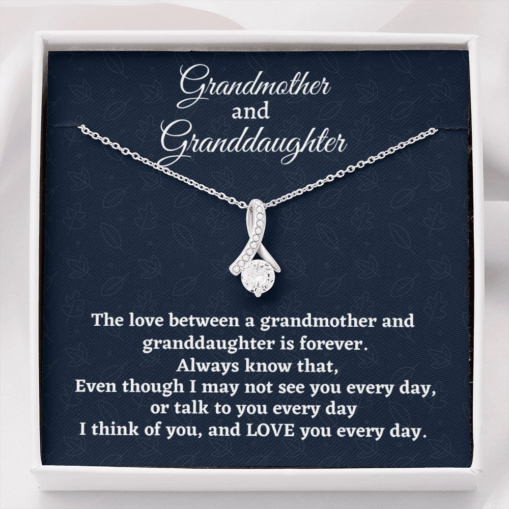 Grandmother and Granddaughter, Alluring Beauty Necklace, Birthday Gift For Her, Happy Birthday, Graduation Gift, From Loving Nana. - Family Gear Collections