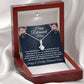 Happy Retirement Mom, Alluring Beauty Necklace, Best Retirement Gift, Christmas Gift, Happy Retirement Gift. - Family Gear Collections