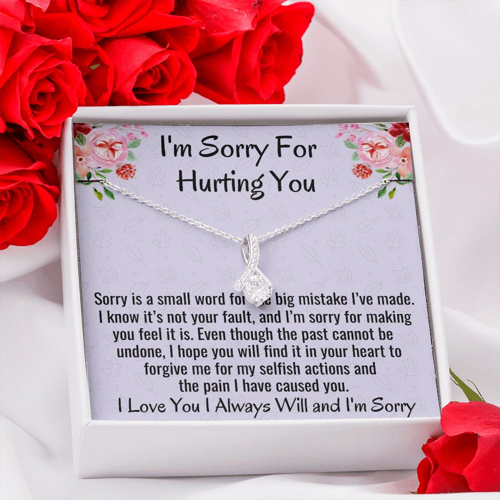 I'm Sorry For Hurting You, Alluring Beauty Necklace, Apology Gift For Her, Christmas Gift. - Family Gear Collections