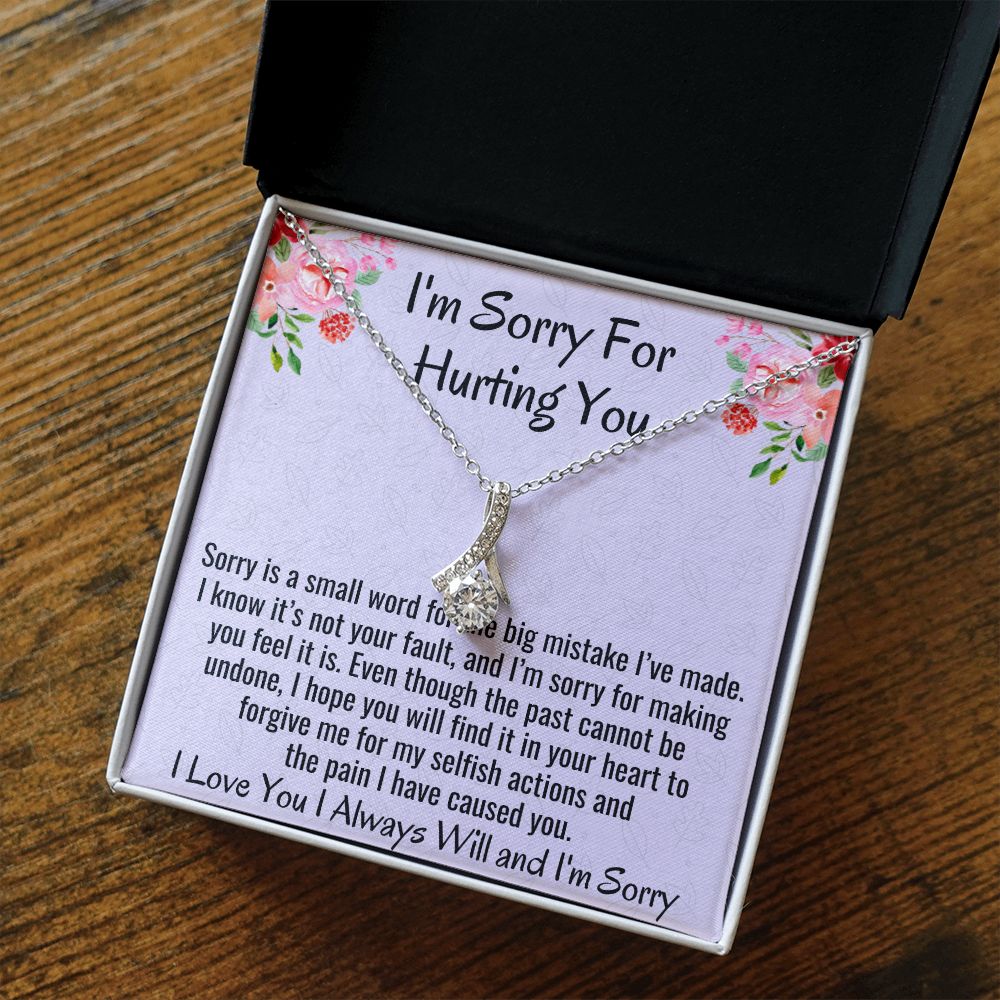 I'm Sorry For Hurting You, Alluring Beauty Necklace, Apology Gift For Her, Christmas Gift. - Family Gear Collections