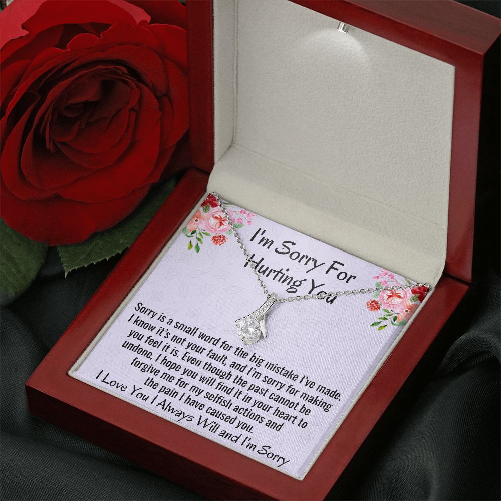 I'm Sorry For Hurting You, Alluring Beauty Necklace, Apology Gift For Her, Christmas Gift. - Family Gear Collections