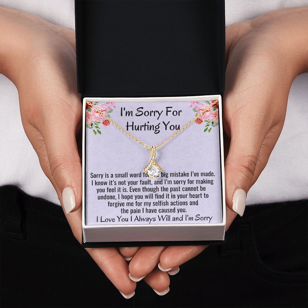 I'm Sorry For Hurting You, Alluring Beauty Necklace, Apology Gift For Her, Christmas Gift. - Family Gear Collections