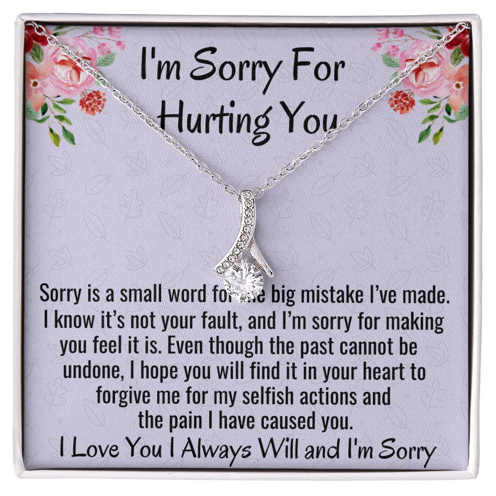 I'm Sorry For Hurting You, Alluring Beauty Necklace, Apology Gift For Her, Christmas Gift. - Family Gear Collections
