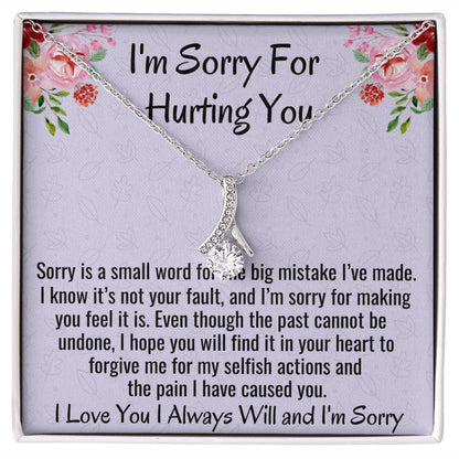 I'm Sorry For Hurting You, Alluring Beauty Necklace, Apology Gift For Her, Christmas Gift. - Family Gear Collections