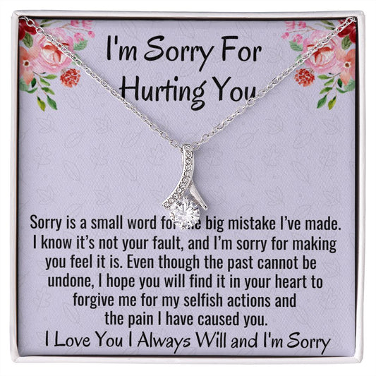 I'm Sorry For Hurting You, Alluring Beauty Necklace, Apology Gift For Her, Christmas Gift. - Family Gear Collections