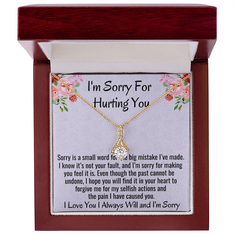 I'm Sorry For Hurting You, Alluring Beauty Necklace, Apology Gift For Her, Christmas Gift. - Family Gear Collections