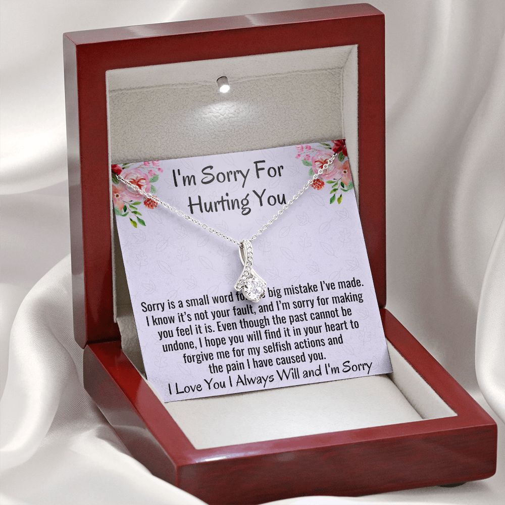 I'm Sorry For Hurting You, Alluring Beauty Necklace, Apology Gift For Her, Christmas Gift. - Family Gear Collections
