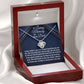 In Loving Memory Of Your Dad, Love Knot Necklace, Loss Of Your Dad Gift, Memorial Gift Dad, In Memory Of Your Dad. - Family Gear Collections