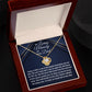 In Loving Memory Of Your Dad, Love Knot Necklace, Loss Of Your Dad Gift, Memorial Gift Dad, In Memory Of Your Dad. - Family Gear Collections