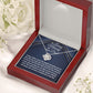 In Loving Memory Of Your Dad, Love Knot Necklace, Loss Of Your Dad Gift, Memorial Gift Dad, In Memory Of Your Dad. - Family Gear Collections