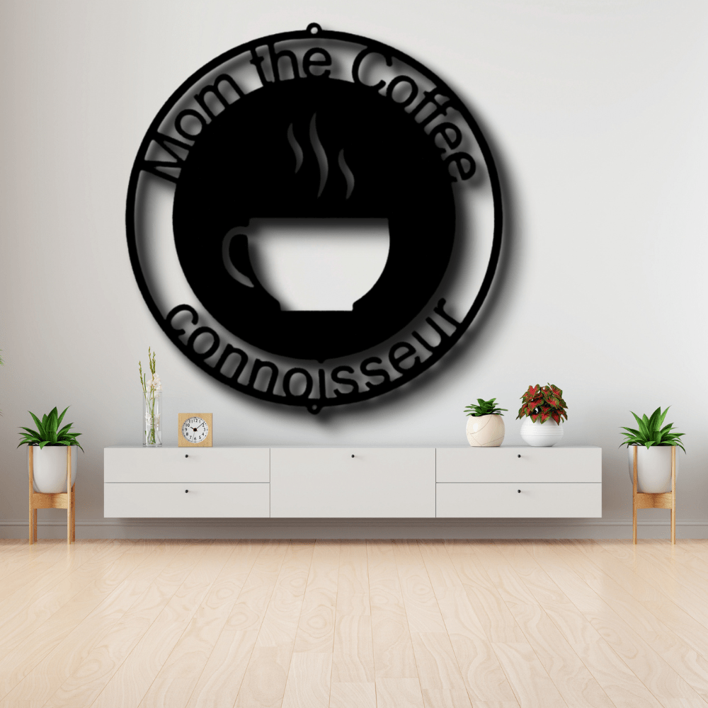Personalized Coffee Haze Metal Sign, Custom Coffee Haze In A Mug Metal Art, Diner Wall Art Decor, Establishment Hanging, Birthday Gift For A Coffee Connoisseur. - Family Gear Collections