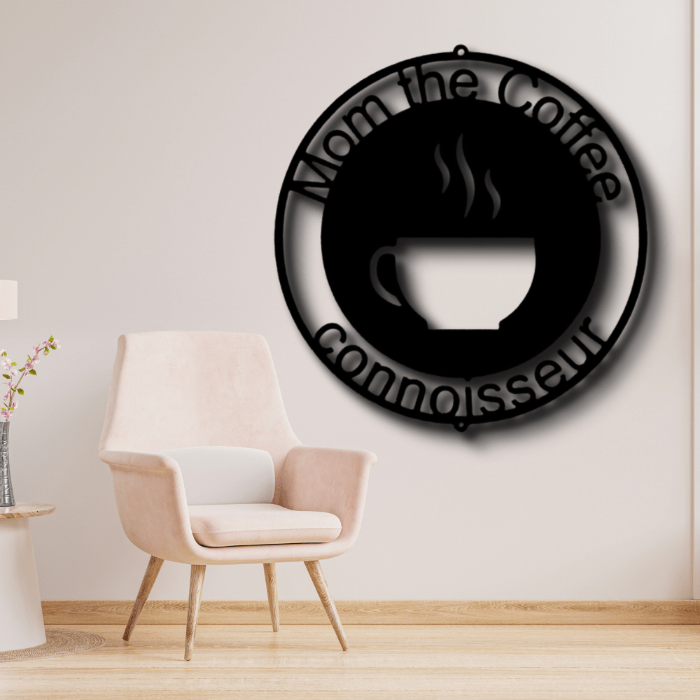 Personalized Coffee Haze Metal Sign, Custom Coffee Haze In A Mug Metal Art, Diner Wall Art Decor, Establishment Hanging, Birthday Gift For A Coffee Connoisseur. - Family Gear Collections
