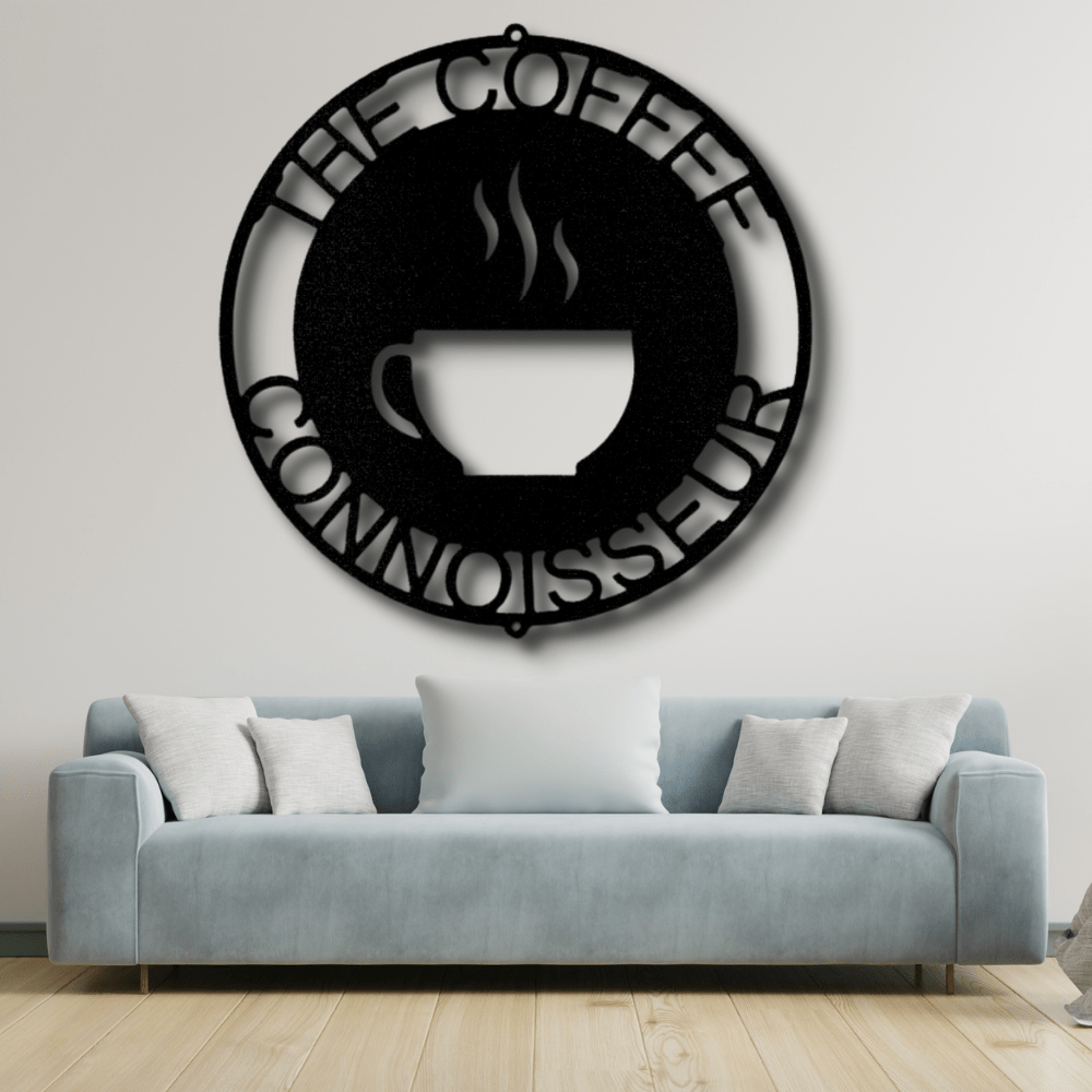 Personalized Coffee Haze Metal Sign, Custom Coffee Haze In A Mug Metal Art, Diner Wall Art Decor, Establishment Hanging, Birthday Gift For A Coffee Connoisseur. - Family Gear Collections