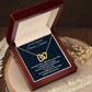 To A Truly Amazing Science Teacher, Interlocking Hearts Necklace. Christmas Gift, Happy Retirement Gift. - Family Gear Collections