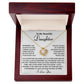 To My Beautiful Daughter, Love Knot Necklace, Birthday Gift, Meaningful Gift, From Loving Dad. I Love You Forever. - Family Gear Collections