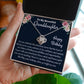 To My Beautiful Granddaughter, Love Knot Necklace, Birthday Gift, Teen Jewelry, Christmas Gift, Grandpa To Granddaughter Gift, Happy Birthday. - Family Gear Collections