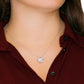 To My Beautiful Husband's Mom, Love Knot Necklace , Mothers Day Gift, Birthday Gift For Her, From Daughter In Love. - Family Gear Collections