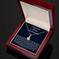 To My Beautiful Mom, Alluring Beauty Necklace, Wedding Gift From Bride, Gift From Daughter To Mother On Wedding Day, Thank You Mom Gift, Bride To Mom Gift - Family Gear Collections