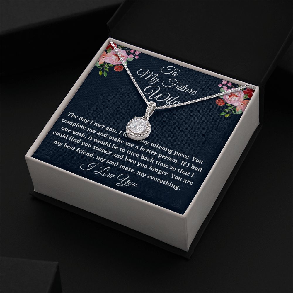 To My Future Wife, Eternal Hope Necklace, Appreciation Gift, Christmas Gift, I Love You. - Family Gear Collections