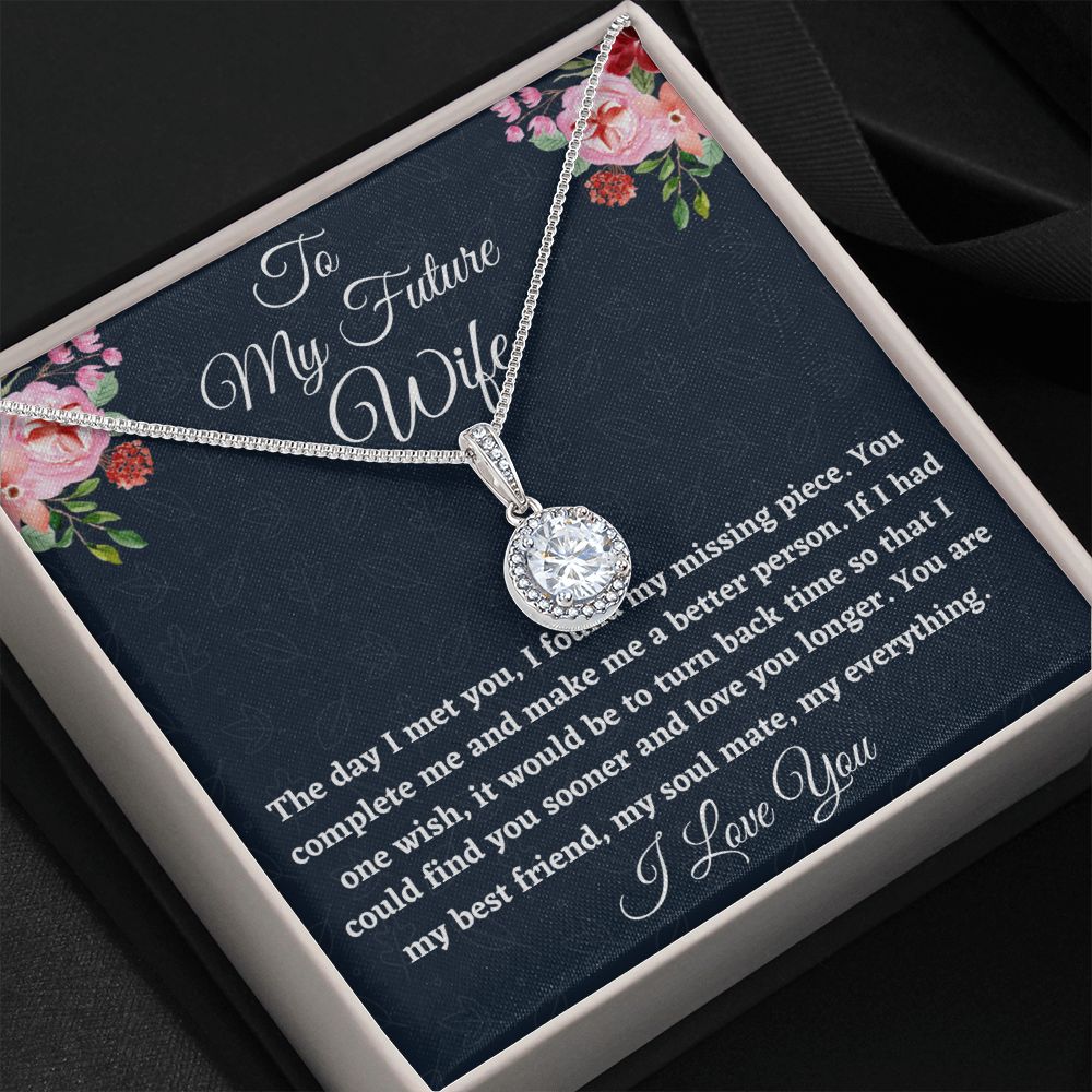 To My Future Wife, Eternal Hope Necklace, Appreciation Gift, Christmas Gift, I Love You. - Family Gear Collections