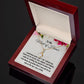 To My Maid Of Honor, Alluring Beauty Necklace, Wedding Gifts, Valentines Day Gift, Gift From Bride, Wedding Jewelry. Appreciation Gift - Family Gear Collections