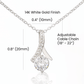 To My Mother In Love, Alluring Beauty Necklace, Mother's Day Gift, Husband's Mom jewelry, I Love You. - Family Gear Collections