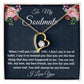 To My Soulmate, Forever Love Necklace, Christmas Gift, Birthday Gift For Her, I l Love You. - Family Gear Collections