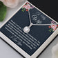 To My Wife, Eternal Hope Necklace, Christmas Gift For Amazing Wife, Birthday Gift, From Loving Husband. - Family Gear Collections